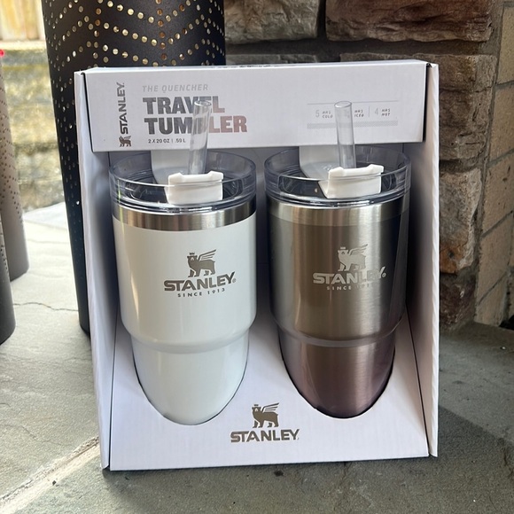 Stanley Other - NWT Stanley Target Limited Edition 20oz TumSet Pearlescent White Champagne Ombre